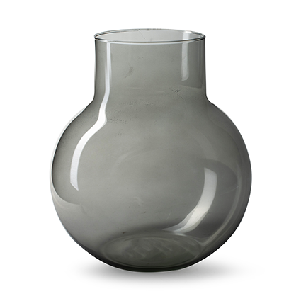 Vase 'Drago' smoke h29 d25 cm